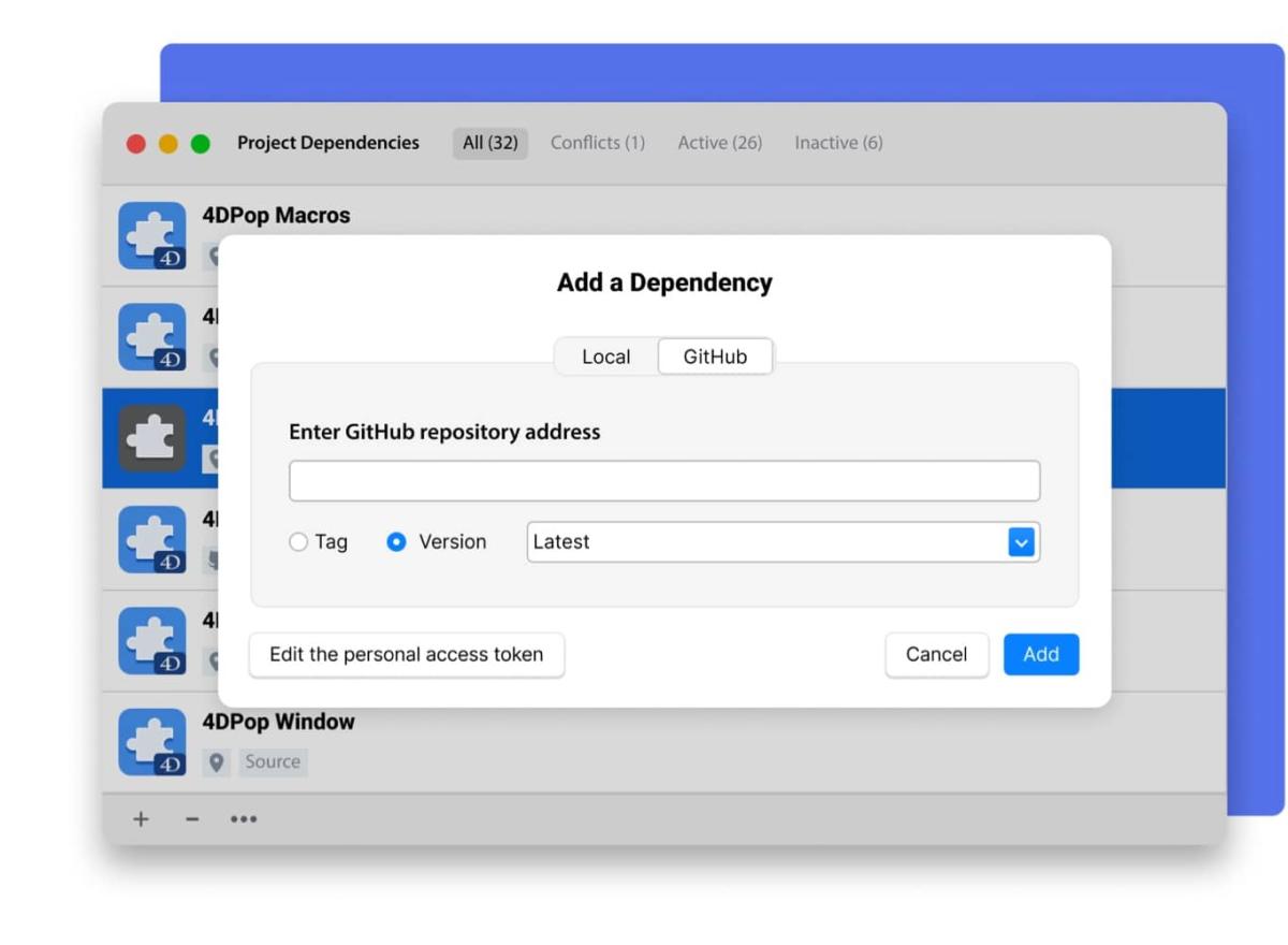 4D 20R6 Github Components